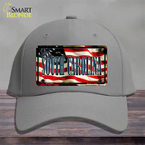 South Carolina USA Novelty License Plate Hat Cotton / Gray