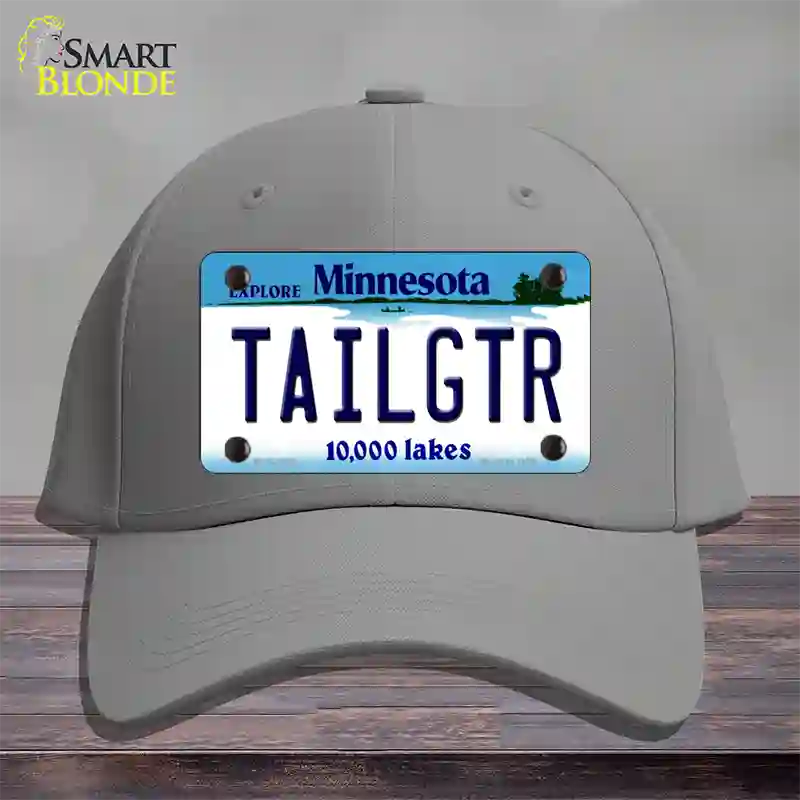 Tailgtr Minnesota Novelty License Plate Hat Cotton / Gray