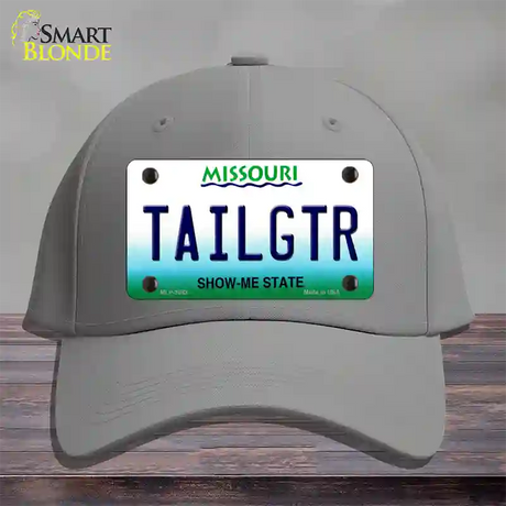 Tailgtr Missouri Novelty License Plate Hat Cotton / Gray