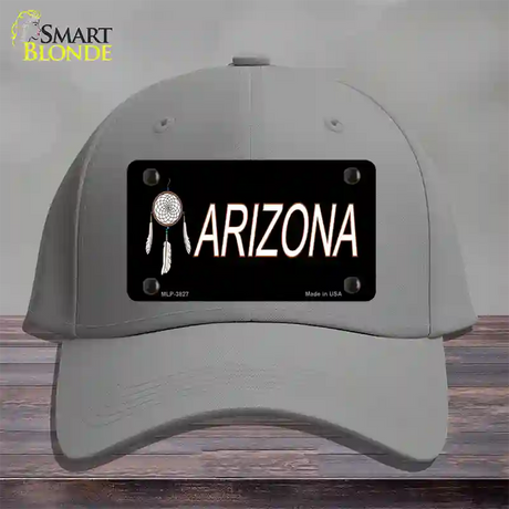 Dreamweaver Offset Arizona Novelty License Plate Hat Cotton / Gray