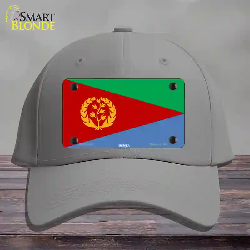 Eritrea Flag Novelty License Plate Hat Cotton / Gray