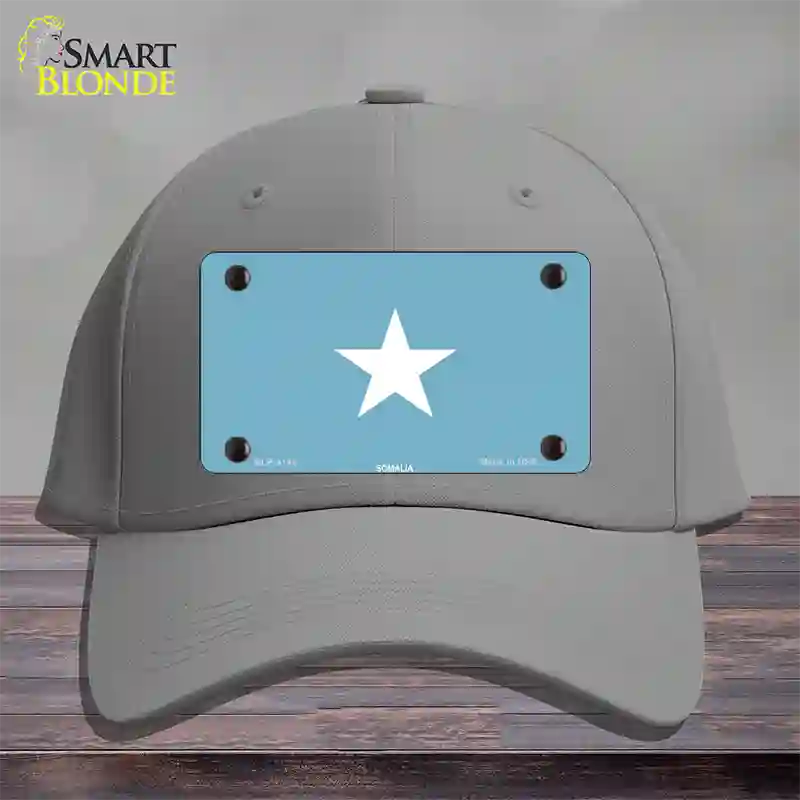 Somalia Flag Novelty License Plate Hat Cotton / Gray