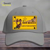 Roadrunner New Mexico Novelty License Plate Hat Cotton / Gray