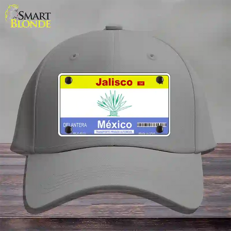 Jalisco Mexico Blank Novelty License Plate Hat Cotton / Gray