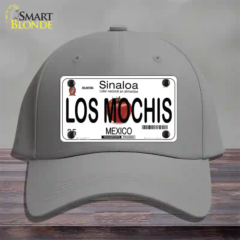 Los Mochis Mexico Novelty License Plate Hat Cotton / Gray