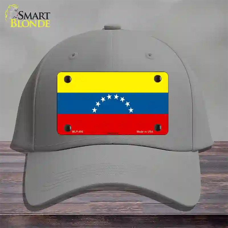 Venezuela Novelty License Plate Hat Cotton / Gray