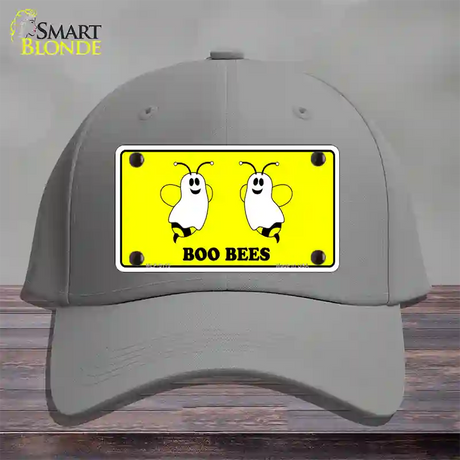 Boo Bees Novelty License Plate Hat Cotton / Gray