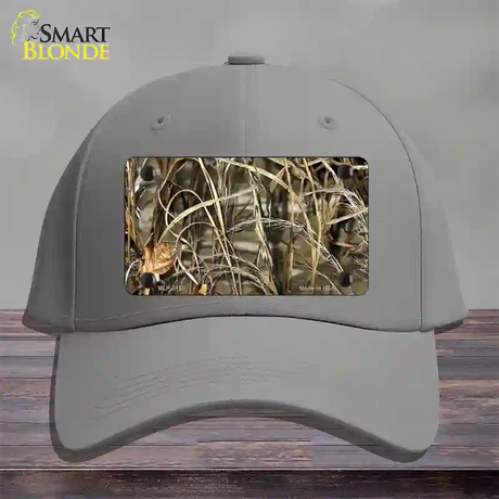 Camo Sticks Novelty License Plate Hat Cotton / Gray