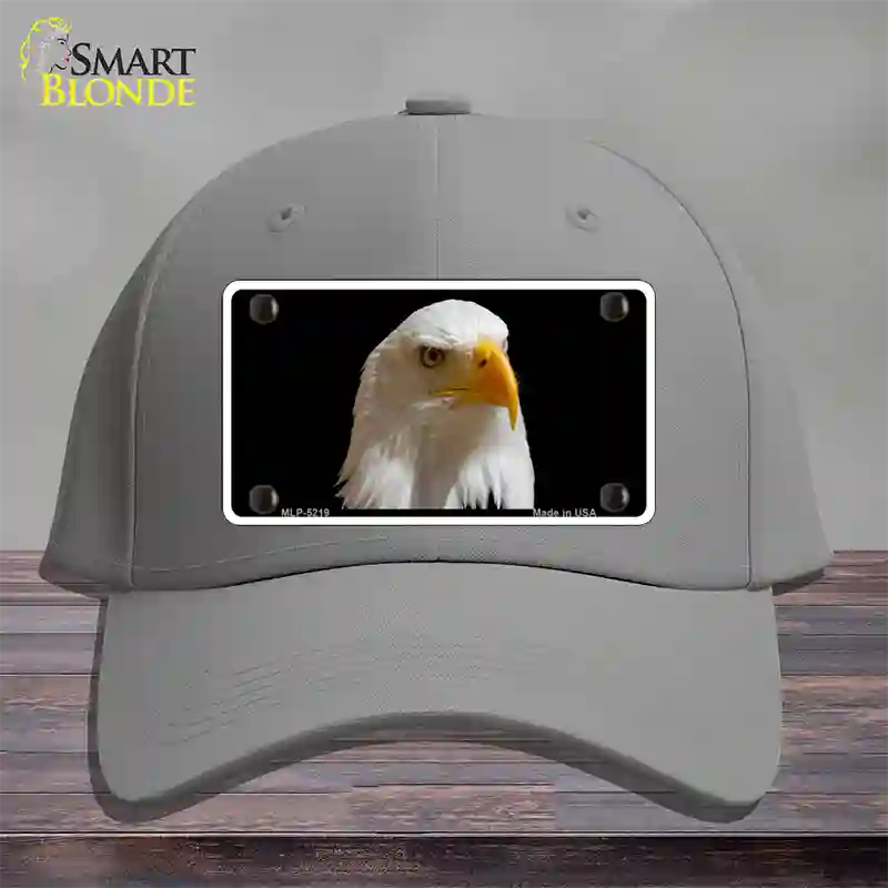 Eagle Novelty License Plate Hat Cotton / Gray