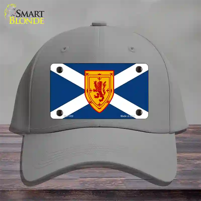 Scotland St Andrews Flag Novelty License Plate Hat Cotton / Gray