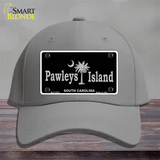 Pawleys Island Black Novelty License Plate Hat Cotton / Gray