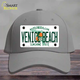 Venice Beach Florida Novelty License Plate Hat Cotton / Gray