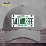 Tallahassee Florida Novelty License Plate Hat Cotton / Gray