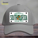 South Florida Novelty License Plate Hat Cotton / Gray