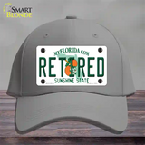 Retired Florida Novelty License Plate Hat Cotton / Gray