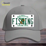 Fishing Florida Novelty License Plate Hat Cotton / Gray