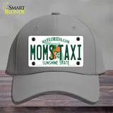 Moms Taxi Florida Novelty License Plate Hat Cotton / Gray