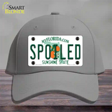 Spoiled Florida Novelty License Plate Hat Cotton / Gray