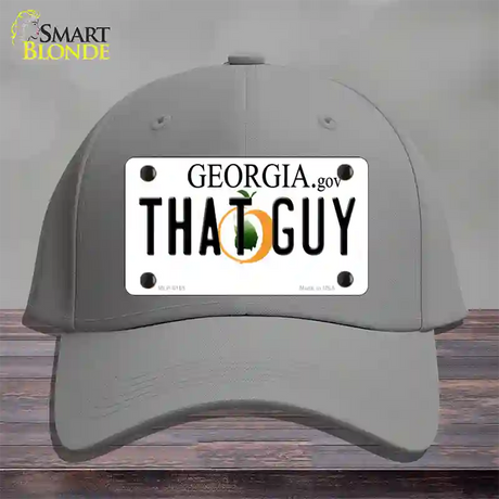 That Guy Georgia Novelty License Plate Hat Cotton / Gray