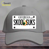 Skool Suks Georgia Novelty License Plate Hat Cotton / Gray