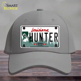 Hunter Louisiana Novelty License Plate Hat Cotton / Gray