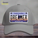 Dreamer South Carolina Novelty License Plate Hat Cotton / Gray