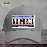 No Murci South Carolina Novelty License Plate Hat Cotton / Gray