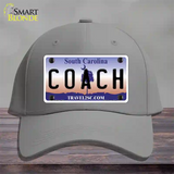 Coach South Carolina Novelty License Plate Hat Cotton / Gray