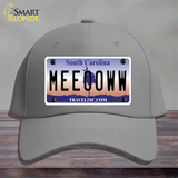 Meeooww South Carolina Novelty License Plate Hat Cotton / Gray