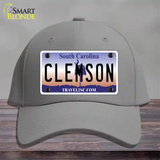 Clemson South Carolina Novelty License Plate Hat Cotton / Gray