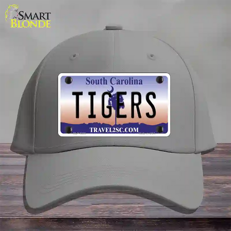 Tigers South Carolina Novelty License Plate Hat Cotton / Gray