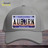 Auburn South Carolina Novelty License Plate Hat Cotton / Gray