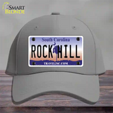 Rock Hill South Carolina Novelty License Plate Hat Cotton / Gray