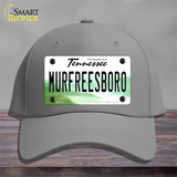 Murfreesboro Tennessee Novelty License Plate Hat Cotton / Gray