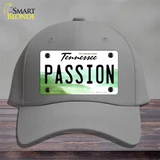 Passion Tennessee Novelty License Plate Hat Cotton / Gray