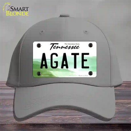 Agate Tennessee Novelty License Plate Hat Cotton / Gray