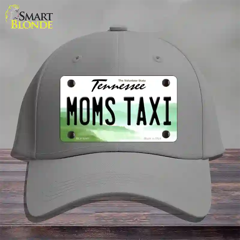 Moms Taxi Tennessee Novelty License Plate Hat Cotton / Gray