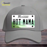 Hot Mama Tennessee Novelty License Plate Hat Cotton / Gray