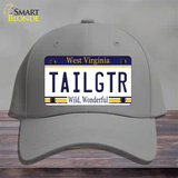 Tailgtr West Virginia Novelty License Plate Hat Cotton / Gray