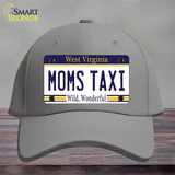 Moms Taxi West Virginia Novelty License Plate Hat Cotton / Gray