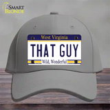 That Guy West Virginia Novelty License Plate Hat Cotton / Gray