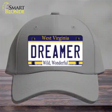 Dreamer West Virginia Novelty License Plate Hat Cotton / Gray