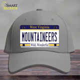 Mountaineers West Virginia Novelty License Plate Hat Cotton / Gray