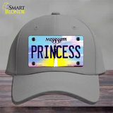 Princess Mississippi Novelty License Plate Hat Cotton / Gray