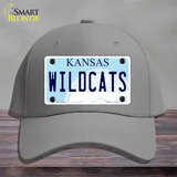 Wildcats Kansas Novelty License Plate Hat Cotton / Gray