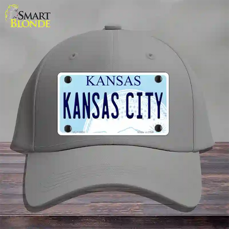 Kansas City Novelty License Plate Hat Cotton / Gray