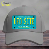 UFO Site New Mexico Novelty License Plate Hat Cotton / Gray