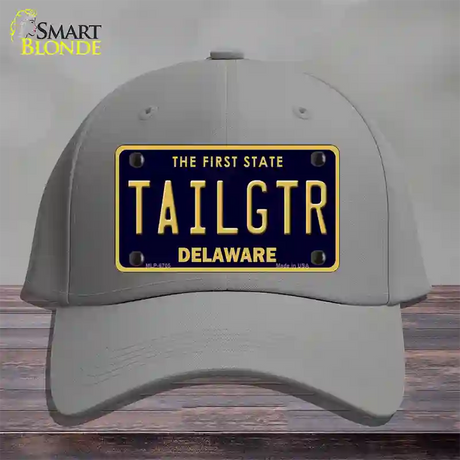 Tailgtr Delaware Novelty License Plate Hat Cotton / Gray