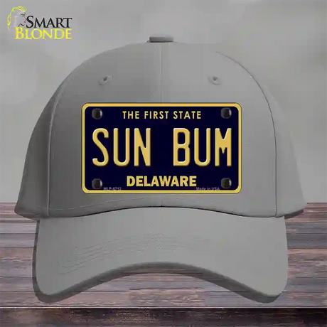 Sun Bum Delaware Novelty License Plate Hat Cotton / Gray