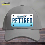 Retired Kentucky Novelty License Plate Hat Cotton / Gray